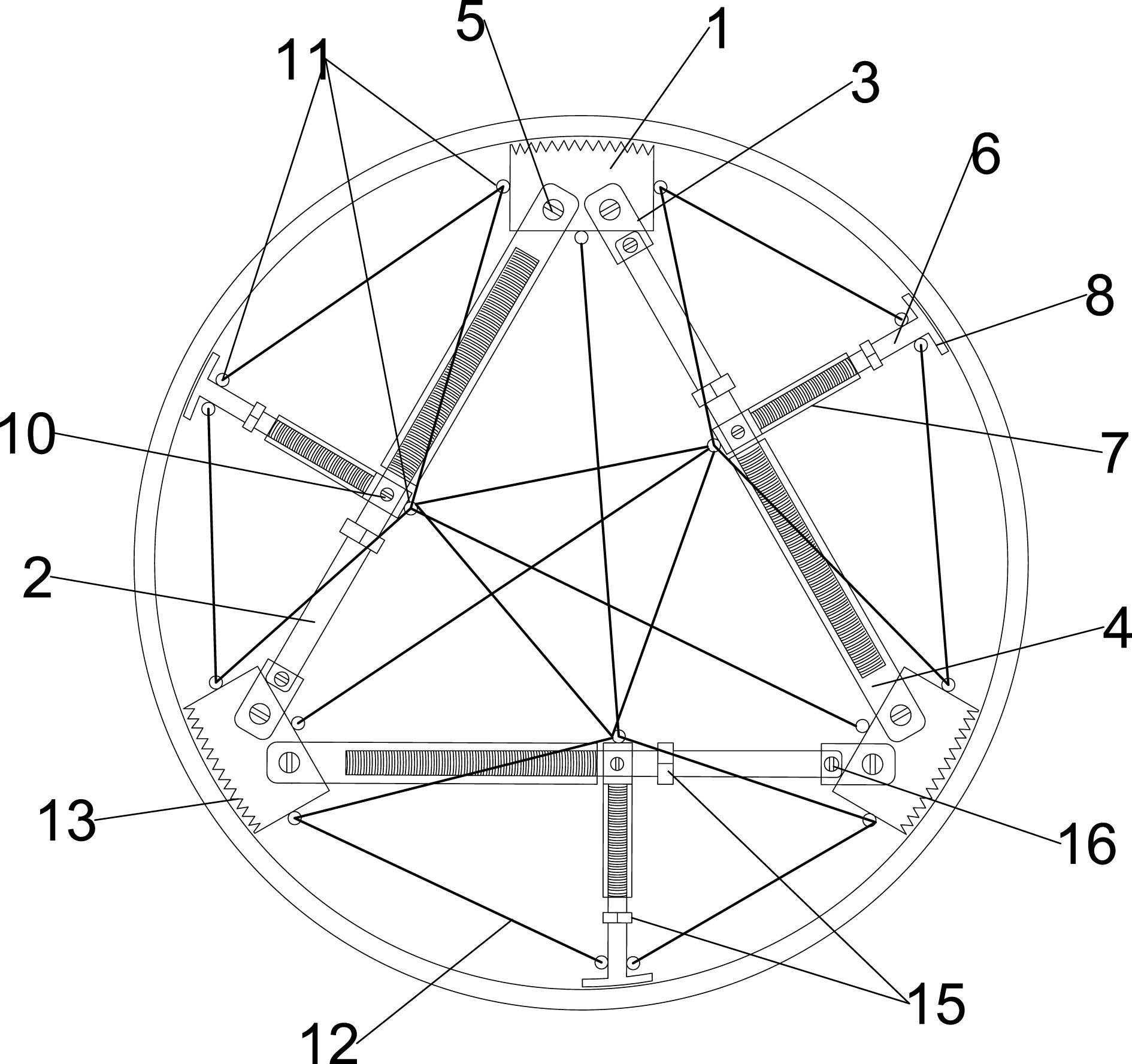 一种方便调节的管井防坠装置的制作方法